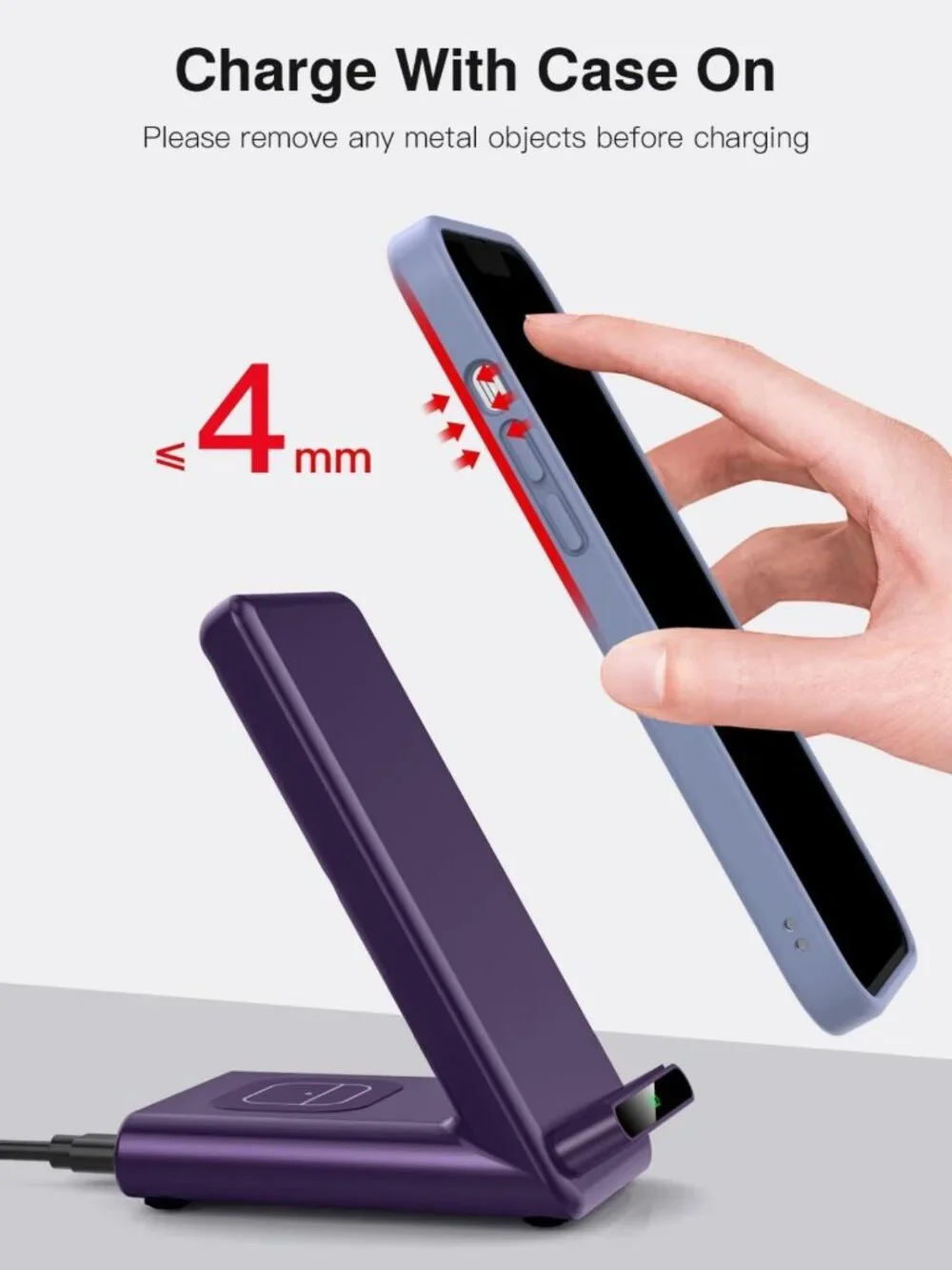 3-in-1 Wireless Charging Station for Apple Devices | Fast Charger for iPhone